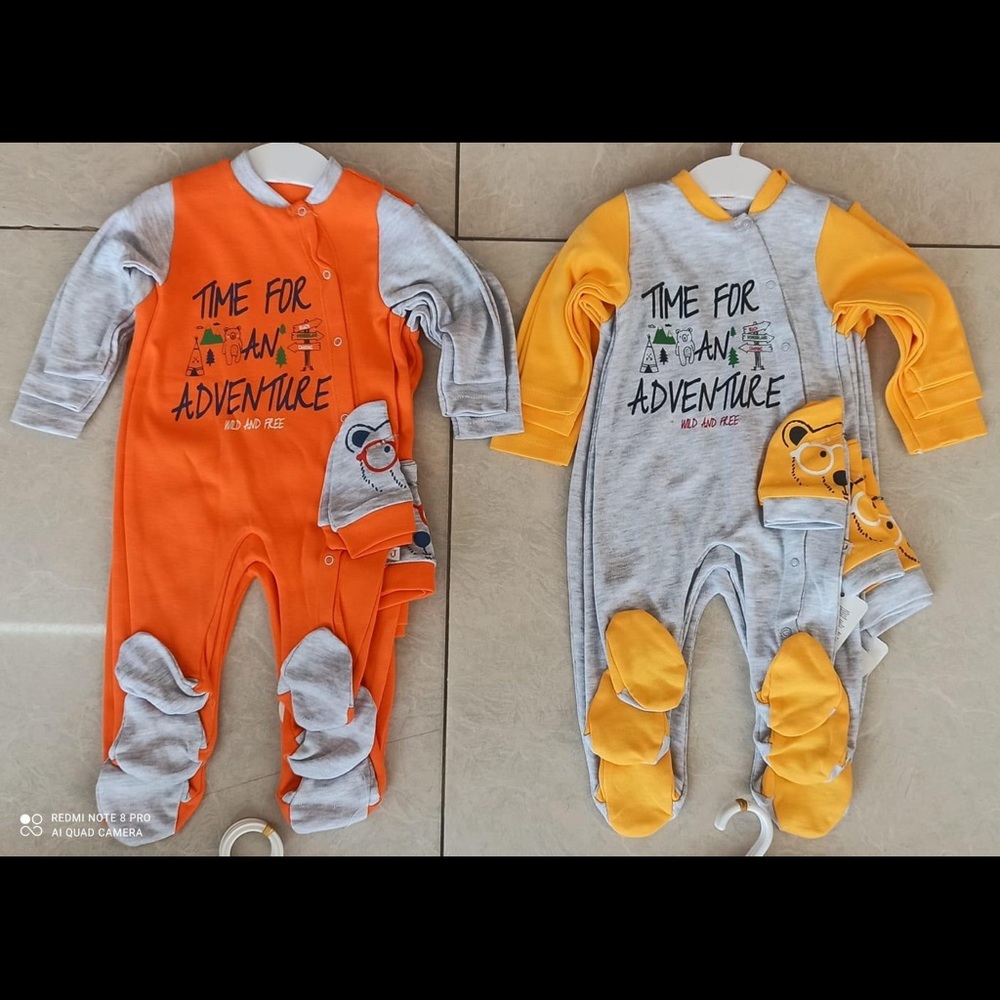 Time for an adventure overall and cap